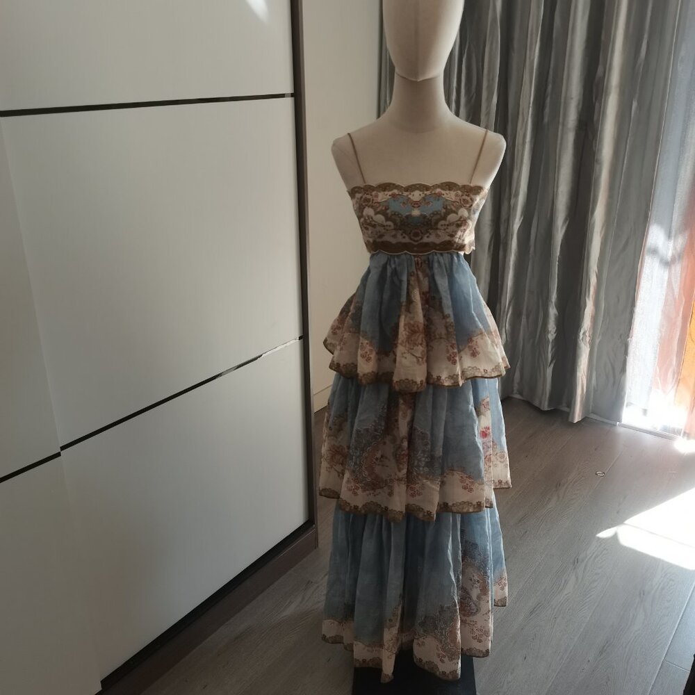 Zimmermann Daylight Openwork Multi-Layer Printed … - image 3